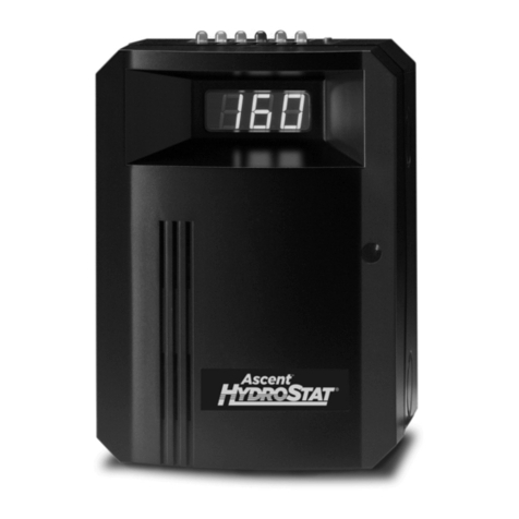 Ascent HydroStat 3250-EKT Installation instructions and operating manual