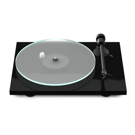 Pro-Ject Audio Systems T1 Phono SB User manual