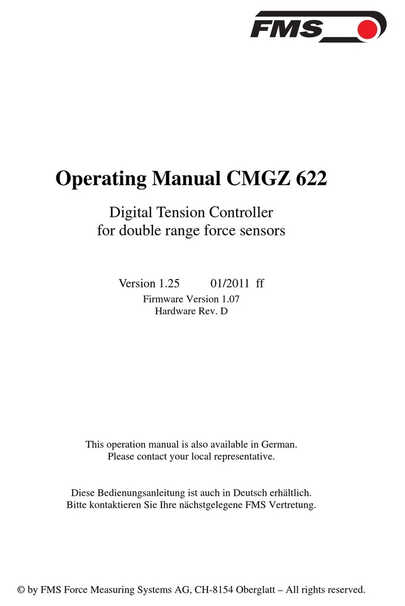 FMS CMGZ 622 operating manual