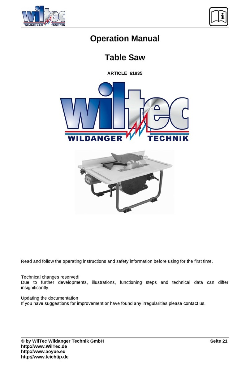 WilTec 61935 Operation manual