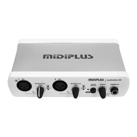 midiplus Audiolink III User manual