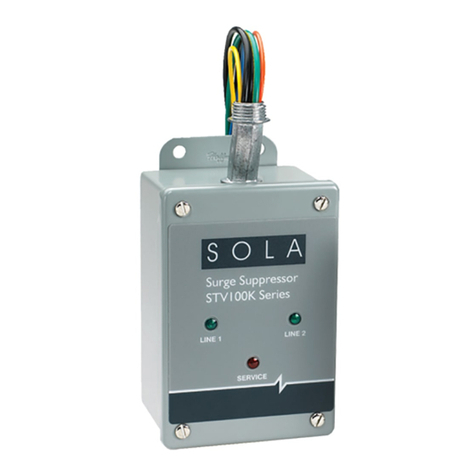 Sola HD STV100K Series User manual