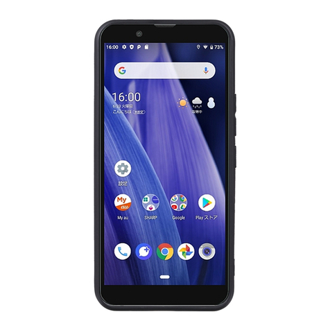 Sharp AQUOS sense3 User manual