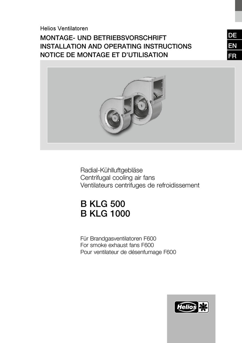 Helios B KLG Series User manual