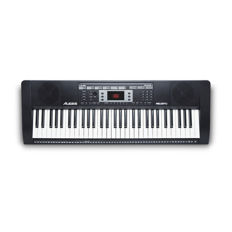 Alesis Harmony 61 MKII user guide