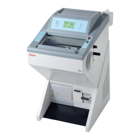 Thermo Scientific Thermo Scientific Microm HM550 Series Operation manual
