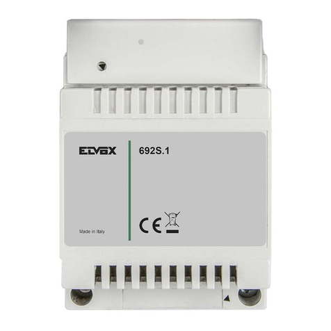 Vimar Elvox 692S.1 Assembly instructions