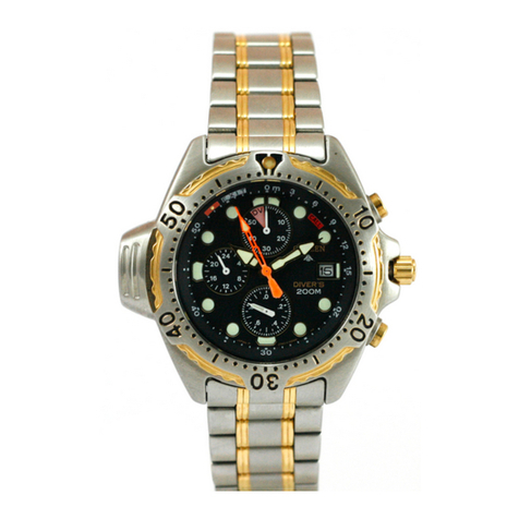 Citizen 3740 User manual