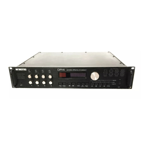 ENSONIQ DP/4+ Service manual