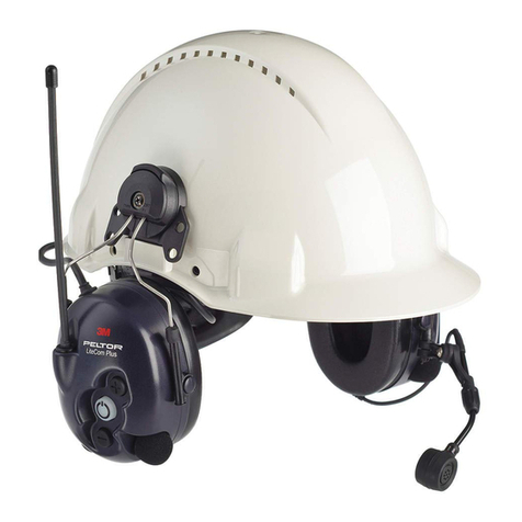 3M Peltor LiteCom Plus MT7H7A4610-NA manual