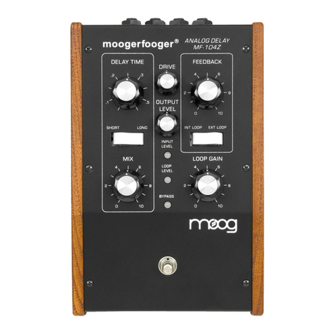 Moog moogerfooger MF-104Z Schematics