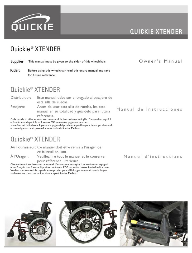 Sunrise Medical Quickie Xtender User manual