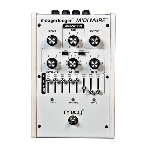 Moog Moogerfooger MF-105M MIDI MuRF manual