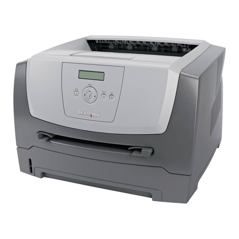 Lexmark E350d User manual