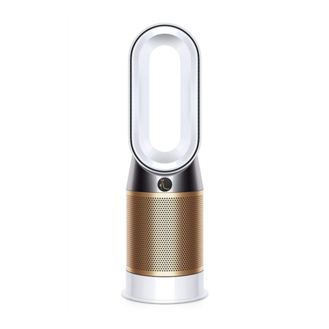 Dyson pure hot+cool HP06 Getting started