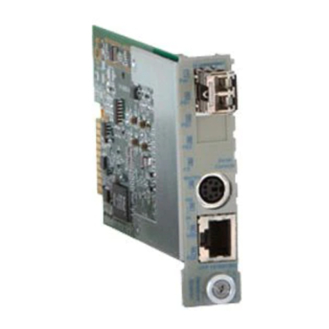 Omnitron Systems Technology Omnitron iConverter GX/TM2 quick start guide
