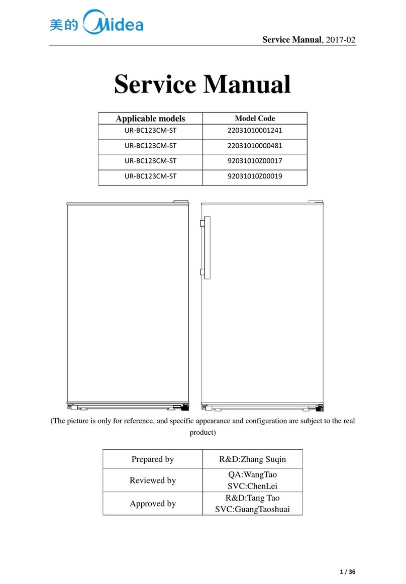 Midea UR-BC123CM-ST User manual Midea UR-BC123CM-ST User manual