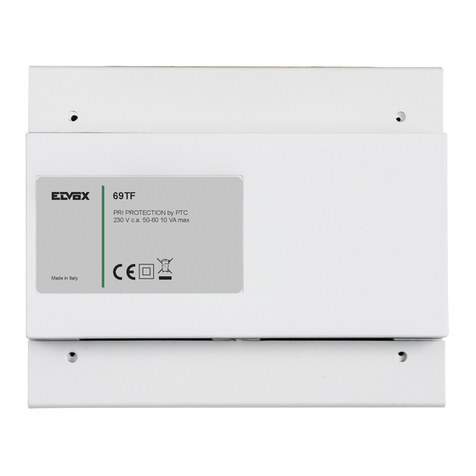 Vimar Elvox 69TF User manual