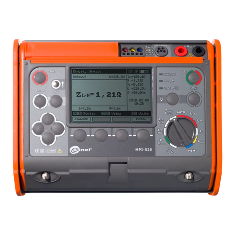 Sonel MPI-525 user manual