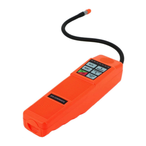 ION SF6 LEAKMATE user manual
