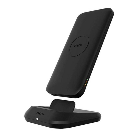 EFM 10W WIRELESS PORTABLE POWER BANK WITH DESKTOP... quick start guide