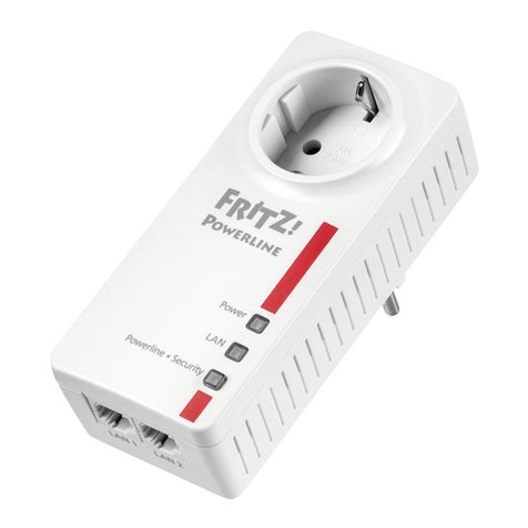 Fritz! Powerline 1220E Owner's manual