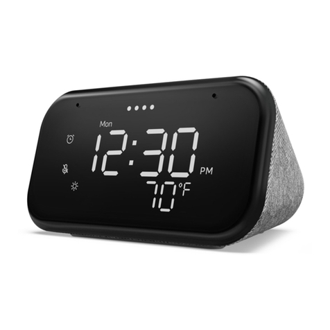 Lenovo Smart Clock Essential User manual