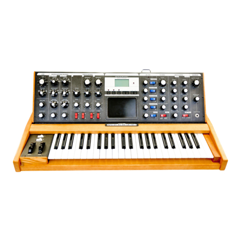 Moog Voyager Quick start guide