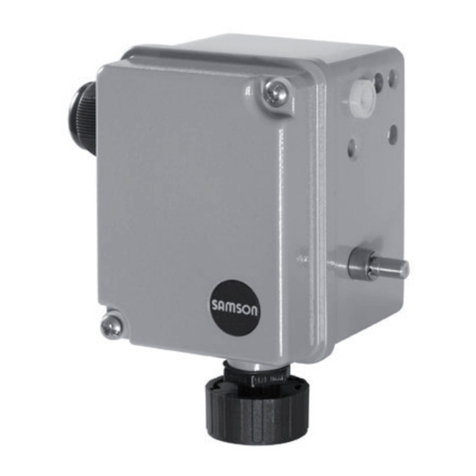 Samson 4746 Mounting and operating instructions