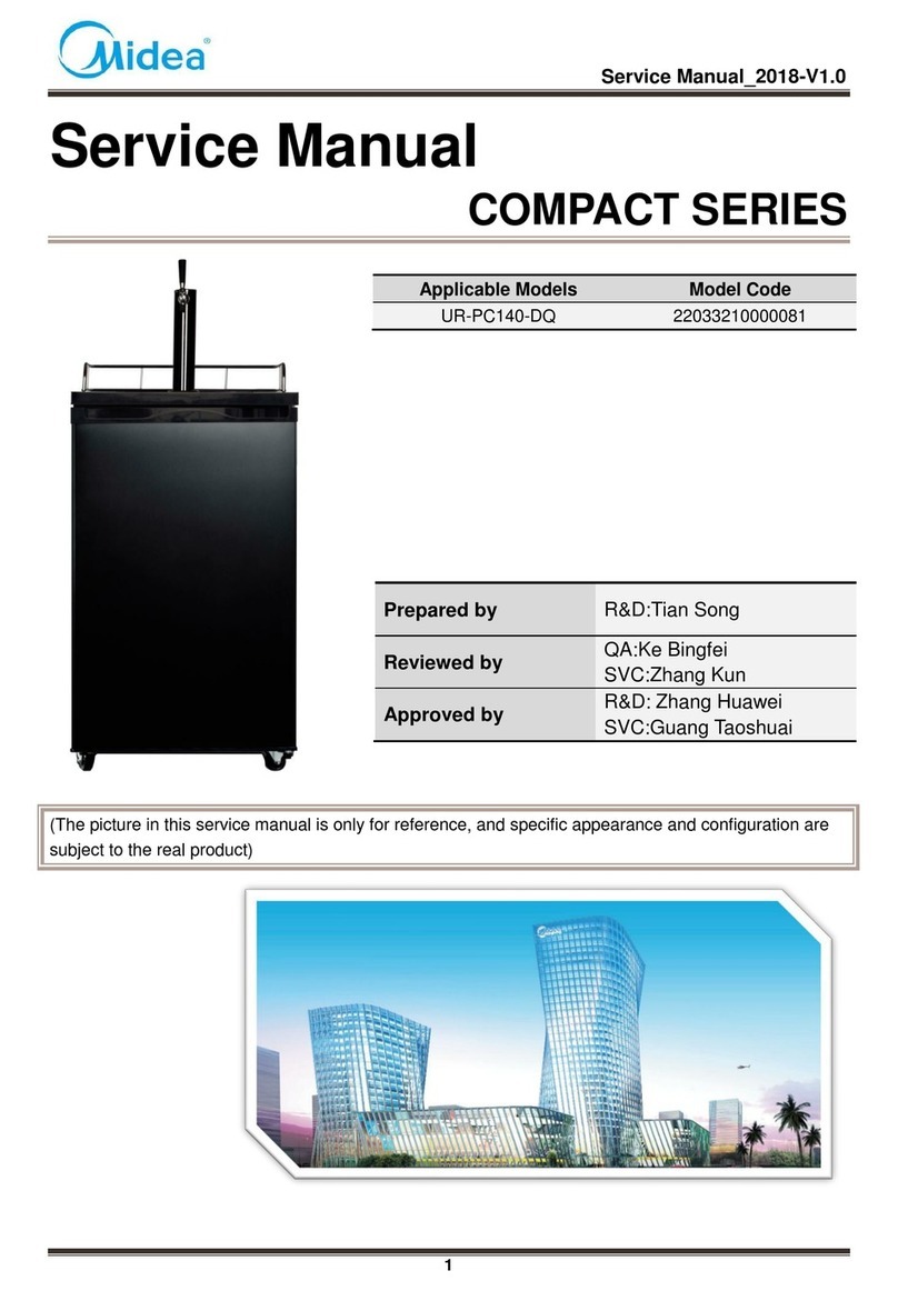 Midea COMPACT Series Service manual