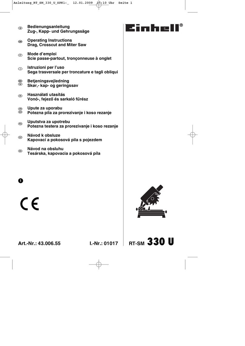 EINHELL RT-SM 330 U operating instructions