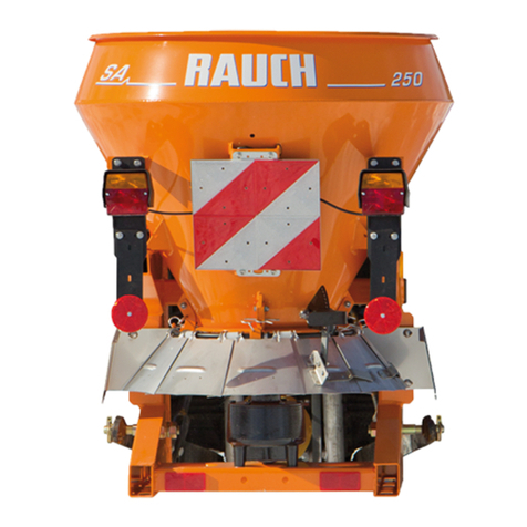 Rauch SA 250 User manual Rauch SA 250 User manual