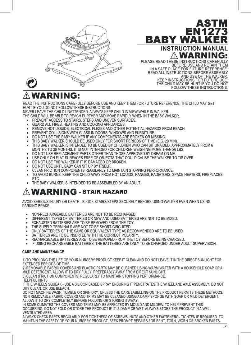 Dream On Me 417 instruction manual
