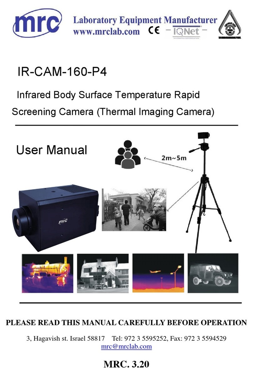 MRC IR-CAM-160-P4 user manual