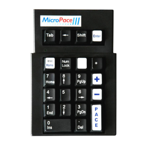 MicroPace MP3393 Instructions for use