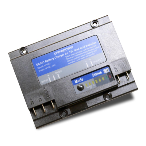 MICRO-POWER Primepower DCDC Battery Charger manual