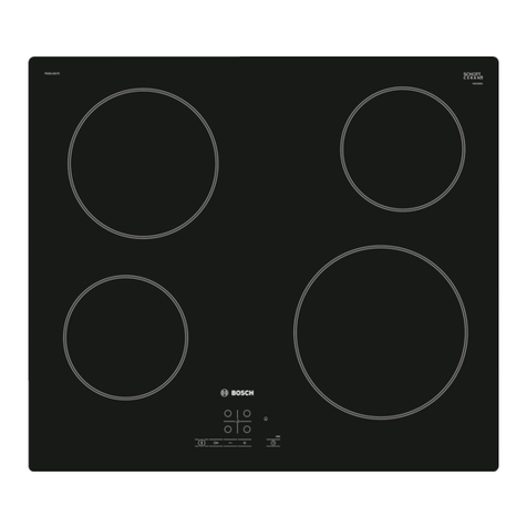 Bosch PKE6 Series user manual