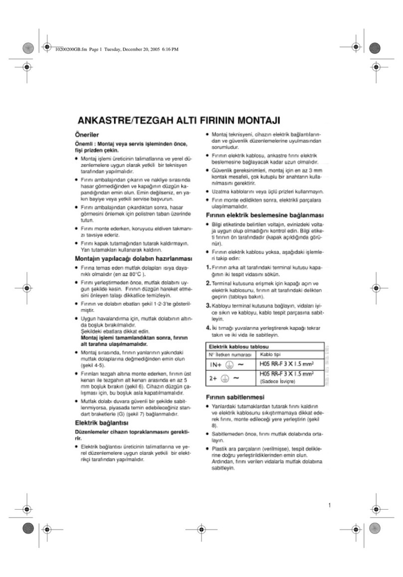 Whirlpool AKP 234/03/JA quick start guide