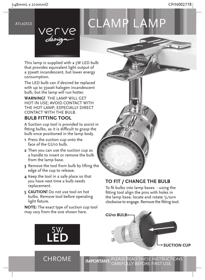 Verve ATL425CE quick guide