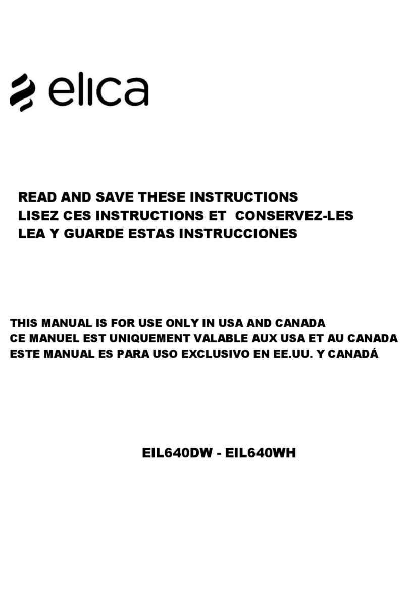 ELICA EIL640DW User manual ELICA EIL640DW User manual