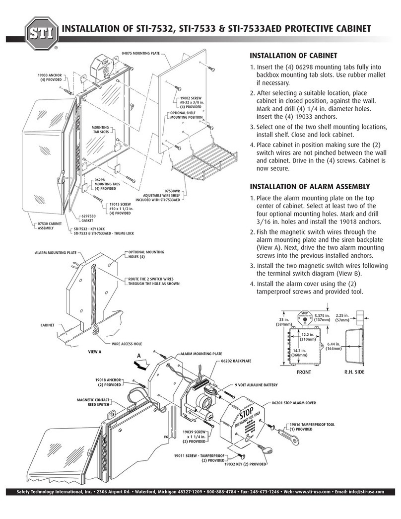 STI STI-7532 User manual
