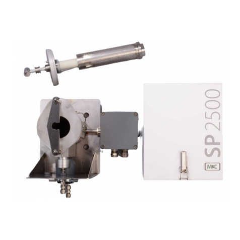 M&C SP2500-H Series instruction manual