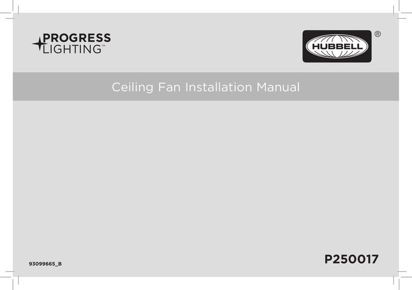 Hubbell Progress Lighting P250017 installation manual