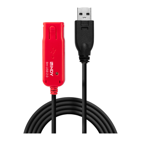 Lindy USB 3.0 Active Extension System Pro user manual