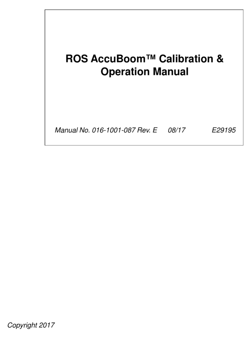 Raven AccuBoom Calibration & Operation Manual