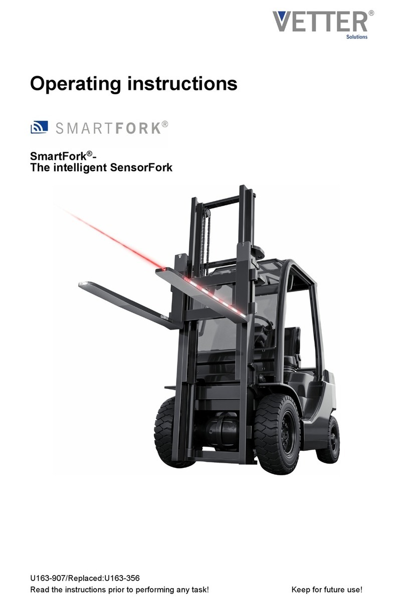 Vetter Smartfork operating instructions