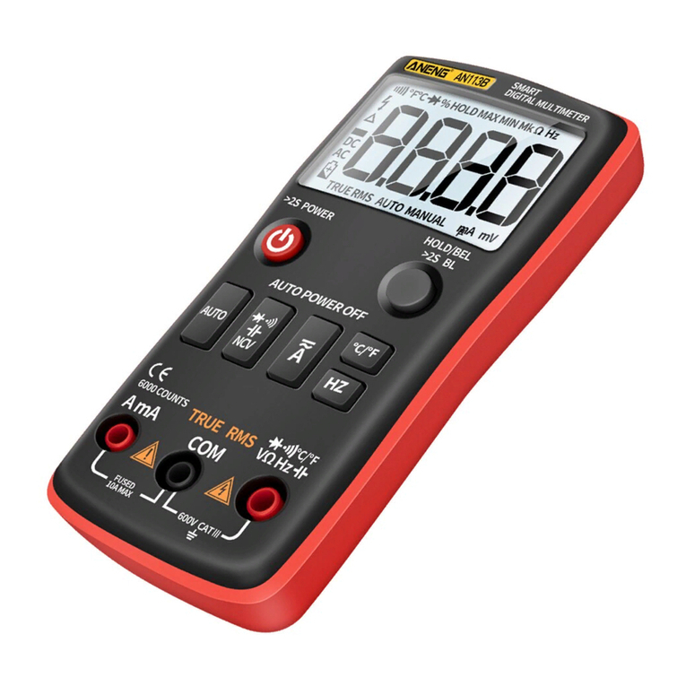 Aneng AN113B User manual