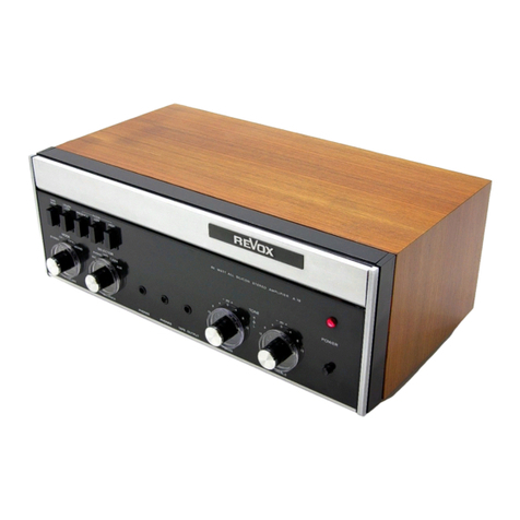 Revox A78 User manual