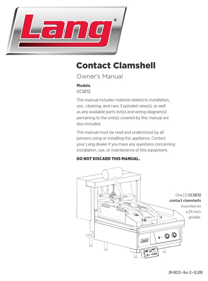 Lang CCSE12 User manual