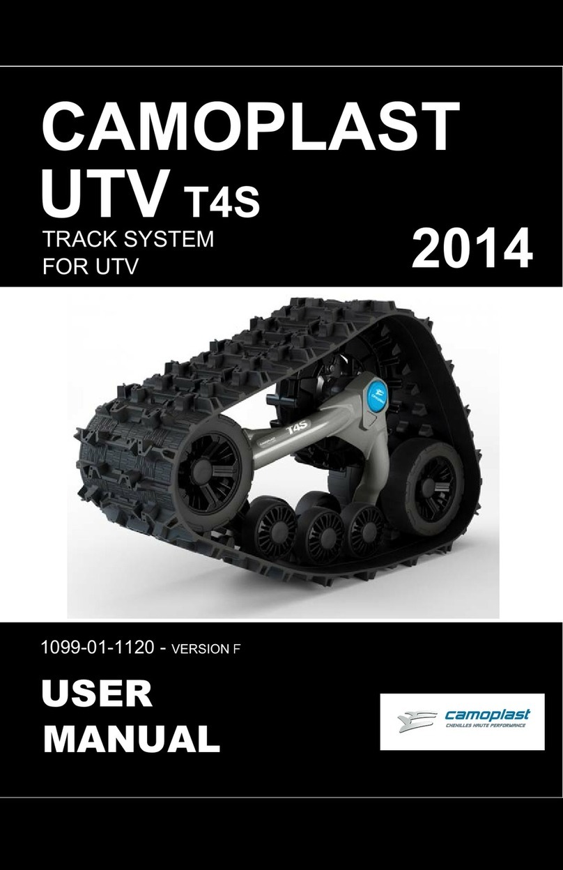 Camoplast Tatou UTV T4S user manual